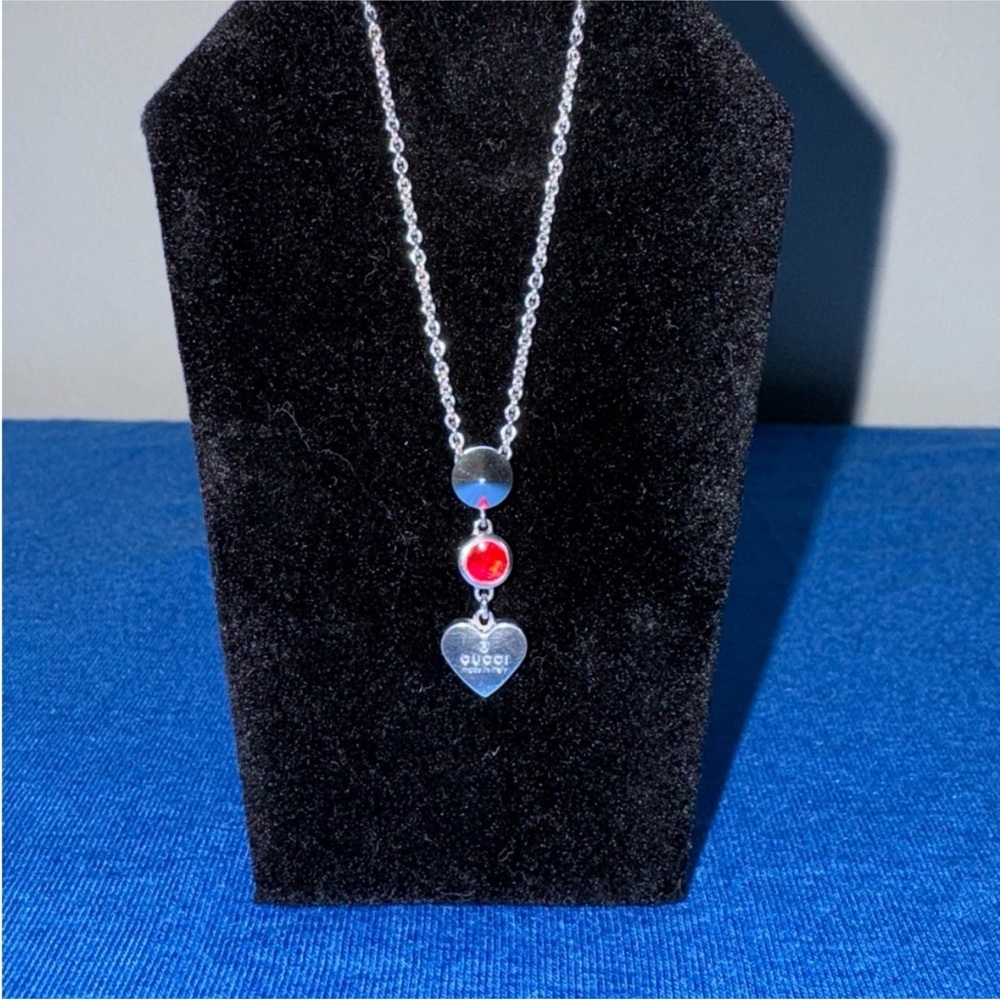 ❤️ Gucci sterling silver heart necklace ❤️